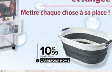 10%  Le parer à linge  CARREFOUR HOME 