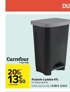 corbeille Carrefour