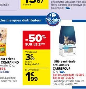 litière Carrefour