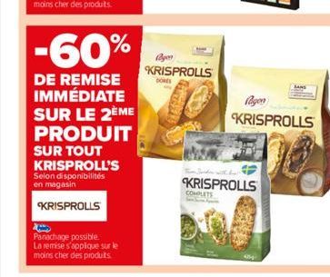 soldes Krisprolls