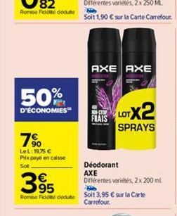 déodorant Axe