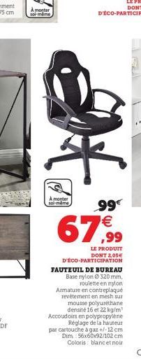 fauteuil de bureau 3M