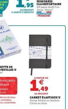 carnet clairefontaine