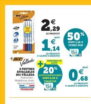 feutres BIC