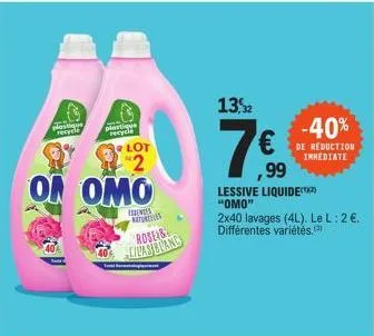 lessive liquide omo