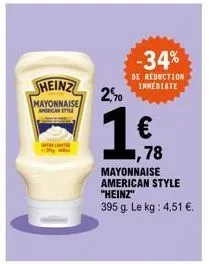 mayonnaise heinz