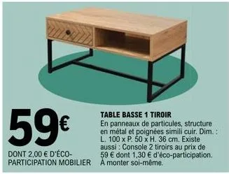 table basse 