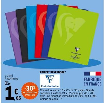 couverture clairefontaine