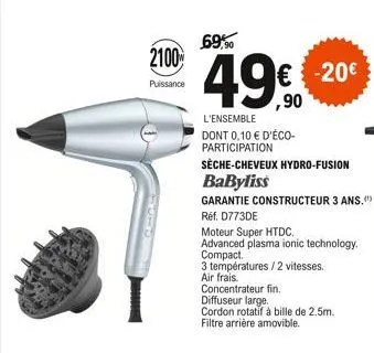 diffuseur babyliss