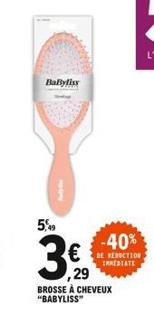 brosse à cheveux Babyliss