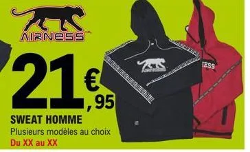 sweat homme airness