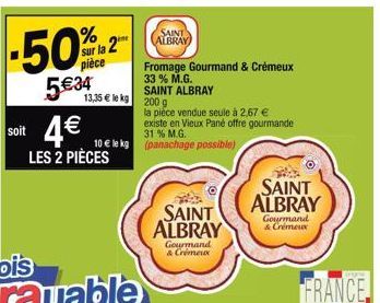 fromage Saint Albray