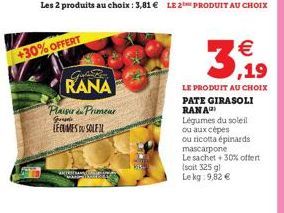 légumes Rana