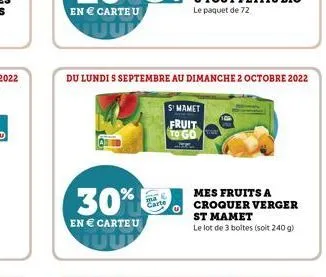 fruits st mamet