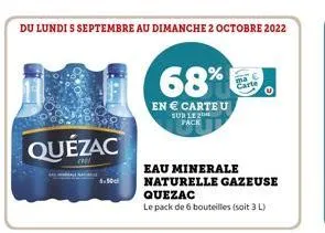 eau quézac