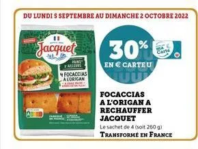 sachet jacquet