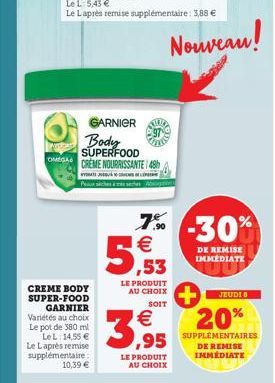 soldes Garnier