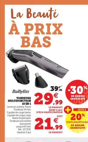 soldes Babyliss