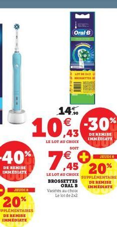 soldes Oral-B