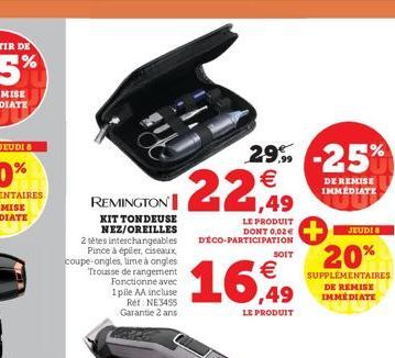 soldes Remington