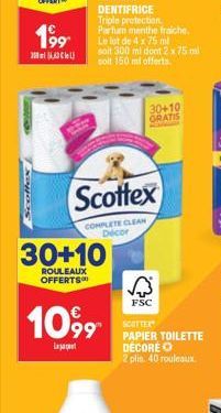 papier toilette Scottex