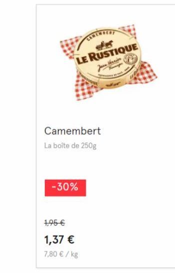 camembert Le rustique