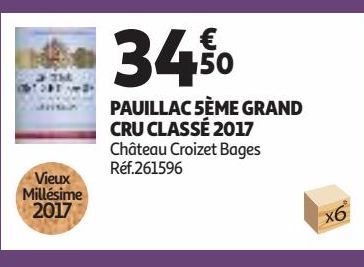 PAUILLAC 5ÈME GRAND CRU CLASSÉ 2017