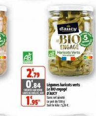 haricots verts D'aucy