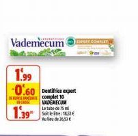 dentifrice Vademecum