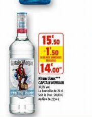 rhum Captain Morgan
