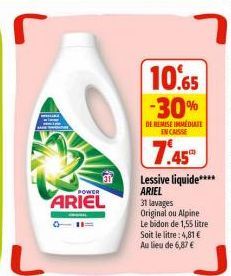 soldes Ariel