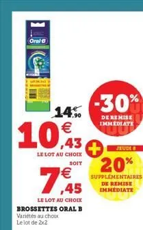 soldes oral-b