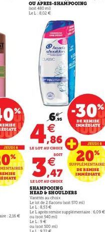 soldes head & Shoulders