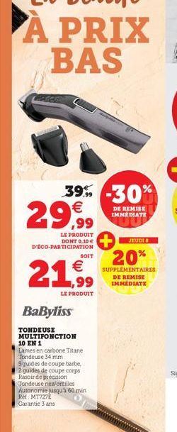 soldes Babyliss