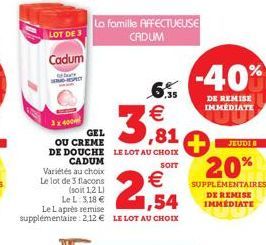 soldes Cadum