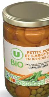 CONSERVES DE LEGUMES U BIO