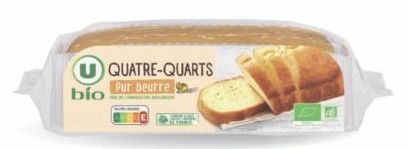 QUATRE-QUARTS PUR BEURRE U BIO