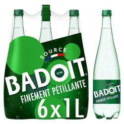 EAU MINERALE GAZEUSE BADOIT