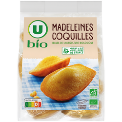 MADELEINES COQUILLES U BIO