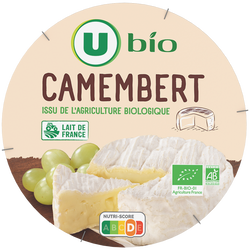 CAMEMBERT PASTEURISE U BIO