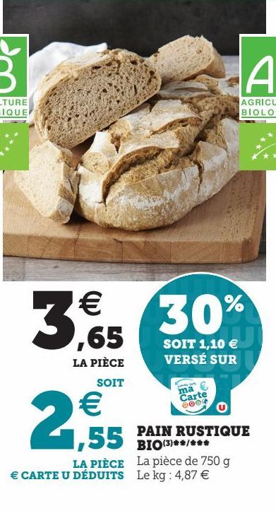 PAIN RUSTIQUE BIO