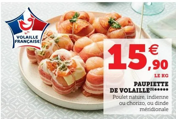 paupiette de volaille