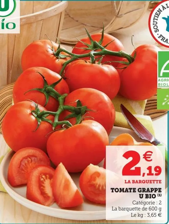 tomate grappe u bio