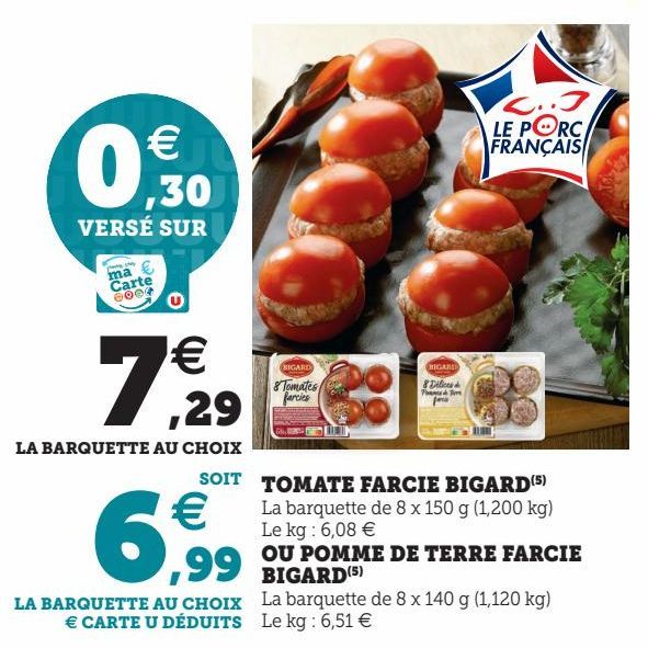 TOMATE FARCIE BIGARD