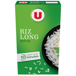 RIZ LONG GRAIN ETUVE 10 MINUTE U