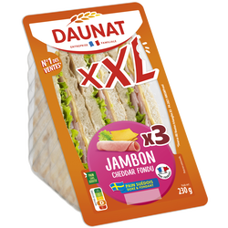 SANDWICH SUEDOIS TRIANGLE XXL DAUNAT