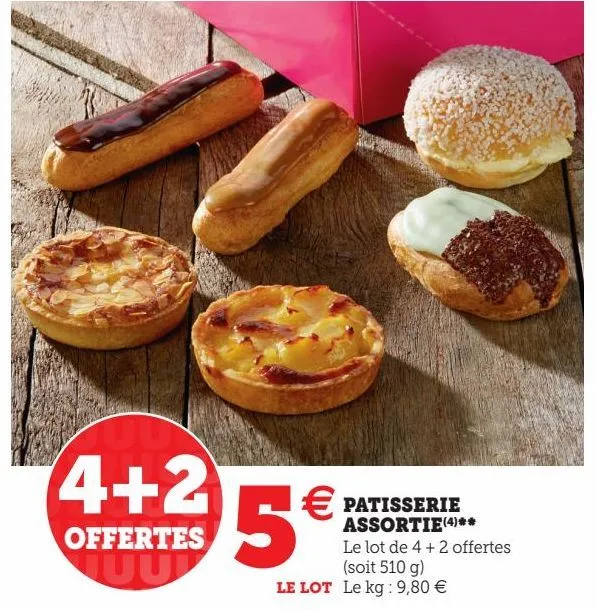 patisserie assortie