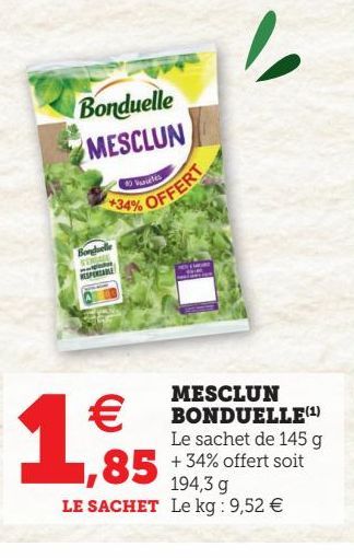 MESCLUN BONDUELLE