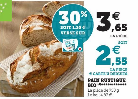 PAIN RUSTIQUE BIO