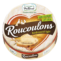 FROMAGE PASTEURISE ROUCOULONS FROMAGERIE MILLERET